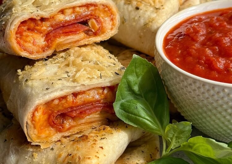 Pizza Burritos (Oven Baked or Air Fried)